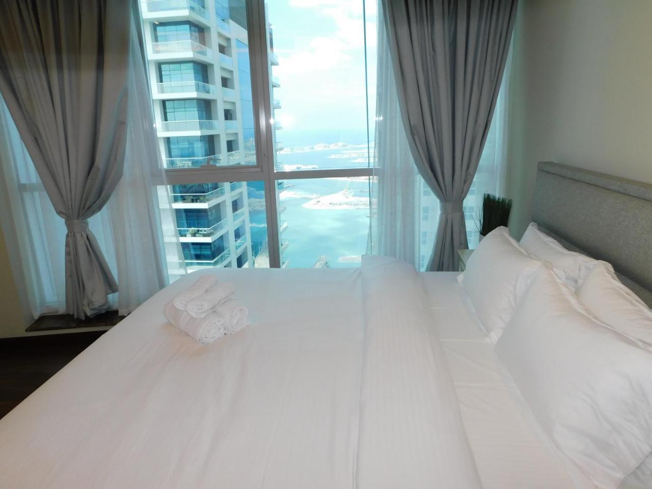 Luton Vacation Homes - The Marina Torch - Sea View - 64Ab07 Dubái Exterior foto